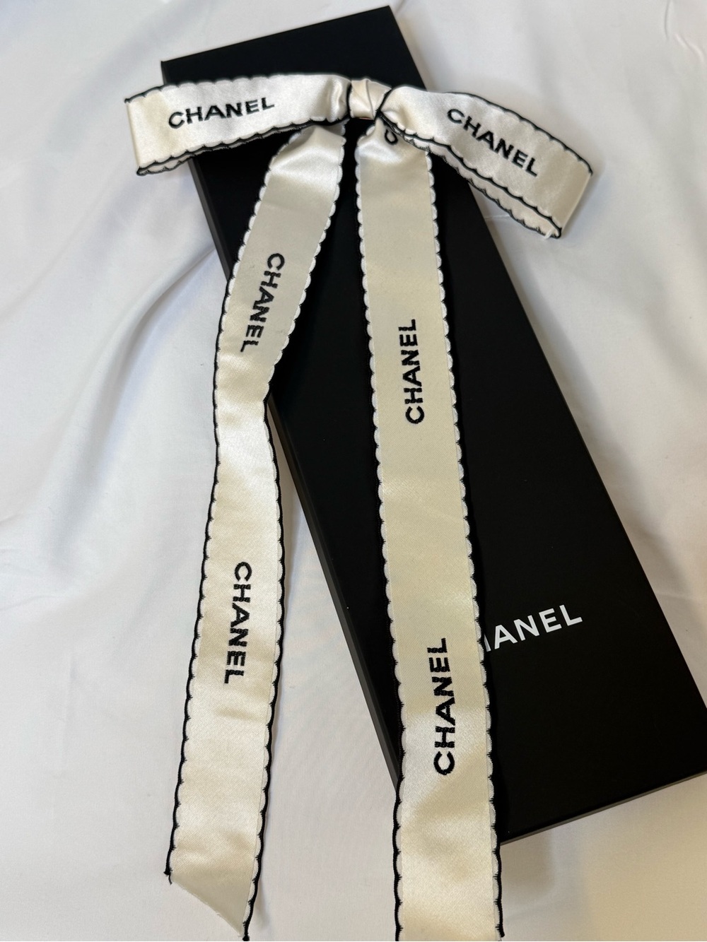CHANEL Ivory & Black 1994 Runway Brooch